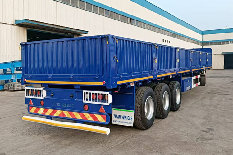 TITAN Sidewall Trailer for Sale in Saudi Arabia - Polprikolica s kesonom: slika 1 TITAN Sidewall Trailer for Sale in Saudi Arabia - Polprikolica s kesonom: slika 1