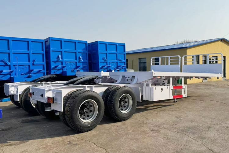 TITAN Super Link Flatbed Trailer for Sale in Mali - Polprikolica s kesonom: slika 5 TITAN Super Link Flatbed Trailer for Sale in Mali - Polprikolica s kesonom: slika 5