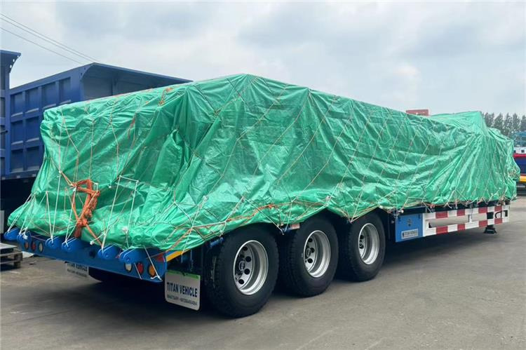 TITAN Tri Axle 80 Ton Low Loader Semi Trailer for Sale In Benin - Nizko noseča polprikolica: slika 5 TITAN Tri Axle 80 Ton Low Loader Semi Trailer for Sale In Benin - Nizko noseča polprikolica: slika 5