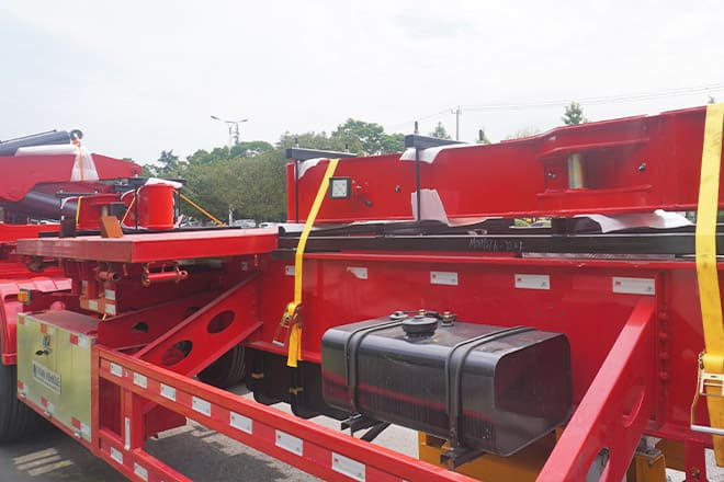 XCMG 2025 New Container Side Loader Trailer for Sale in Tanzania - Kontejnerska polprikolica/ Polprikolica z zamenljivim tovoriščem: slika 5 XCMG 2025 New Container Side Loader Trailer for Sale in Tanzania - Kontejnerska polprikolica/ Polprikolica z zamenljivim tovoriščem: slika 5