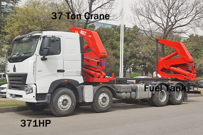 XCMG 37 Ton Side Loader Truck for Sale in Mexico - Kontejnerski tovornjak/ Tovornjak z zamenljivim tovoriščem: slika 2 XCMG 37 Ton Side Loader Truck for Sale in Mexico - Kontejnerski tovornjak/ Tovornjak z zamenljivim tovoriščem: slika 2