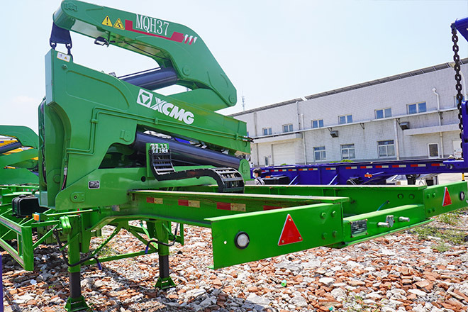 XCMG China 37Ton Side Lifter for Sale in Togo - Kontejnerska polprikolica/ Polprikolica z zamenljivim tovoriščem: slika 3 XCMG China 37Ton Side Lifter for Sale in Togo - Kontejnerska polprikolica/ Polprikolica z zamenljivim tovoriščem: slika 3