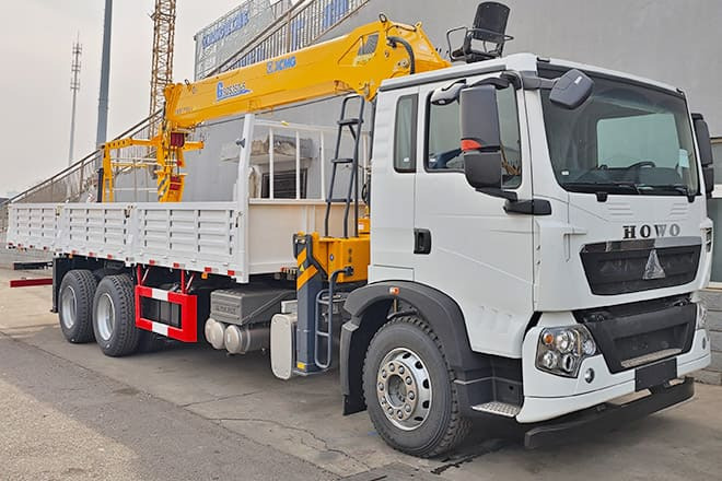 XCMG Truck Mounted Crane for Sale in Algeria - Tovornjak z dvigalom: slika 2 XCMG Truck Mounted Crane for Sale in Algeria - Tovornjak z dvigalom: slika 2
