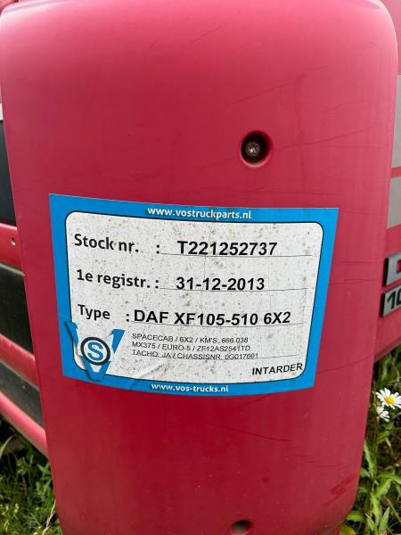 DAF XF105-510 Rouge Grenat - Kabina za Tovornjak: slika 2 DAF XF105-510 Rouge Grenat - Kabina za Tovornjak: slika 2