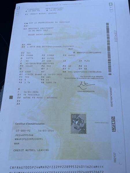 MAN TGS 35.480 - Tovornjak s ponjavo: slika 5 MAN TGS 35.480 - Tovornjak s ponjavo: slika 5