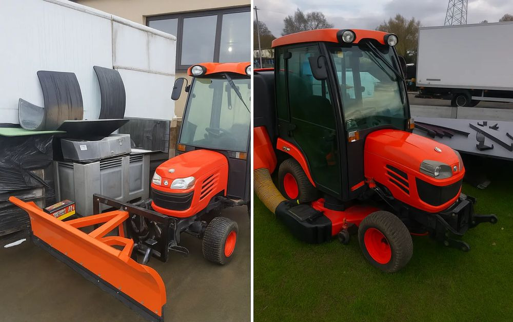 Kubota BX350 4x4 Traktorek komunalny kosiarka pług piaskarka pełen osprzęt - Mestni traktor: slika 3 Kubota BX350 4x4 Traktorek komunalny kosiarka pług piaskarka pełen osprzęt - Mestni traktor: slika 3