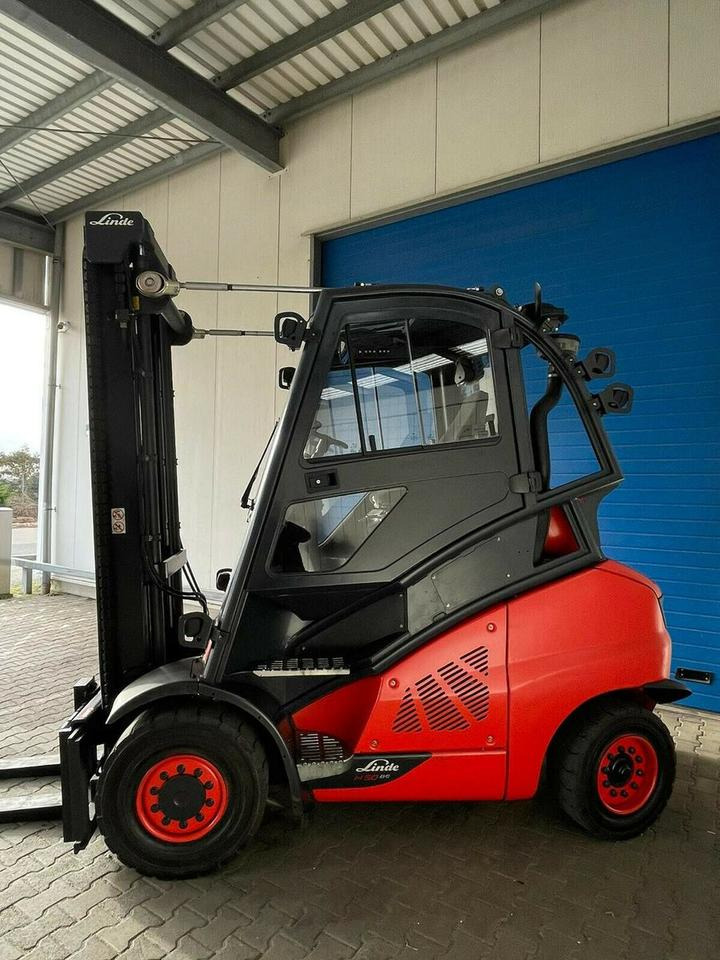 Linde Linde H 50 T - 7.390 h - Seitenschieber/Zinken neu - - Plinski viličar: slika 1 Linde Linde H 50 T - 7.390 h - Seitenschieber/Zinken neu - - Plinski viličar: slika 1