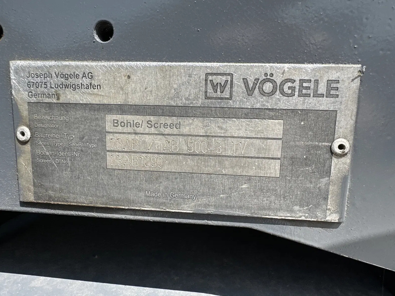 Asfaltni finišer Vögele Super 1600-3i: slika 12