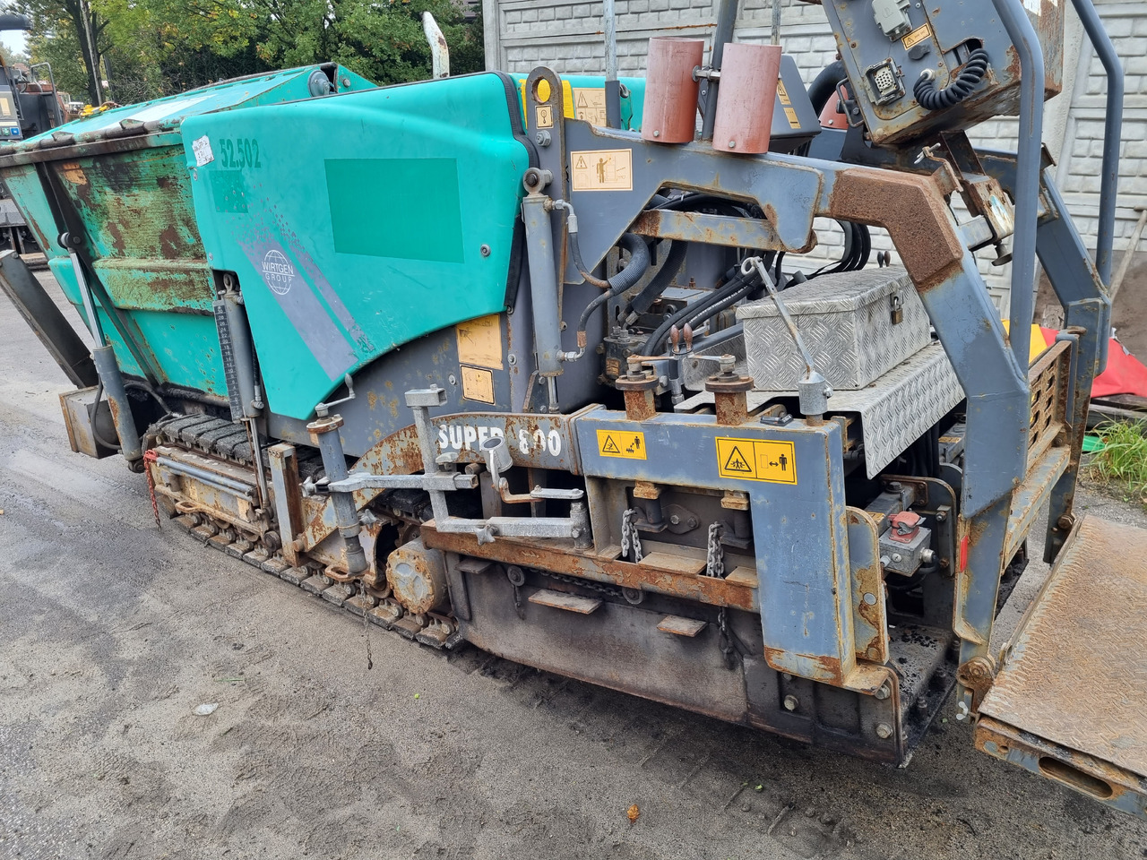 VÖGELE SUPER 800 - Asfaltni finišer: slika 3 VÖGELE SUPER 800 - Asfaltni finišer: slika 3