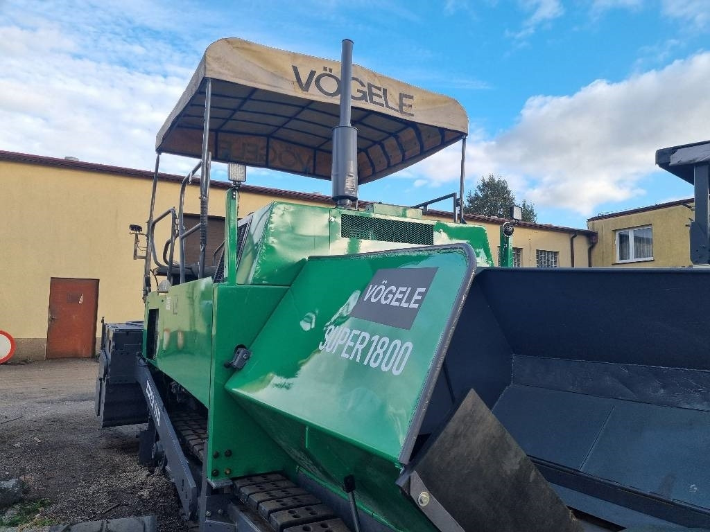 Vögele super 1800 - Asfaltni finišer: slika 1 Vögele super 1800 - Asfaltni finišer: slika 1