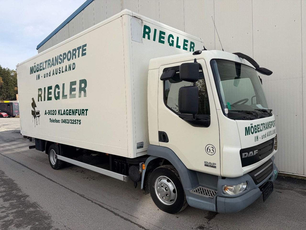 DAF LF 45.140 Koffer/LBW /TÜV - Dostavno vozilo z zabojnikom: slika 2 DAF LF 45.140 Koffer/LBW /TÜV - Dostavno vozilo z zabojnikom: slika 2