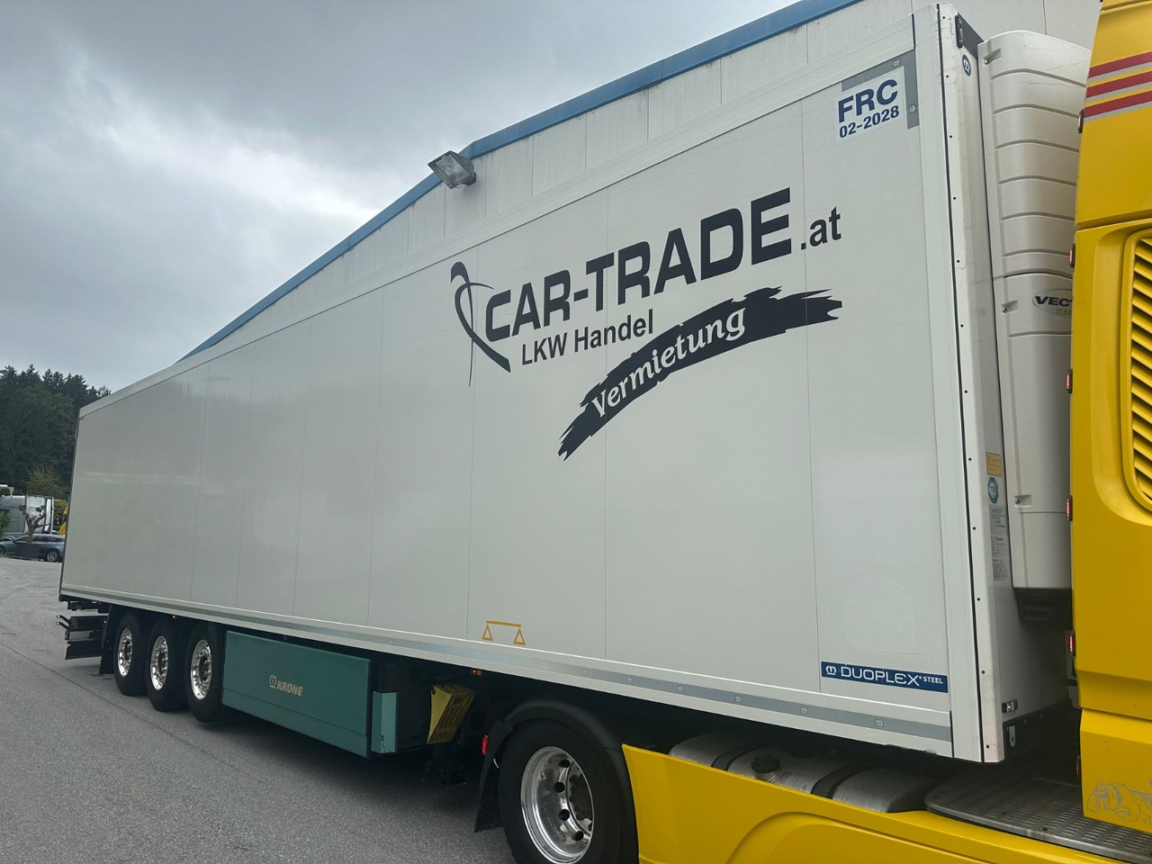 Krone SDR 27 Vector 1550 Doppelstock/Blumenbreit - Polprikolica zabojnik: slika 2 Krone SDR 27 Vector 1550 Doppelstock/Blumenbreit - Polprikolica zabojnik: slika 2