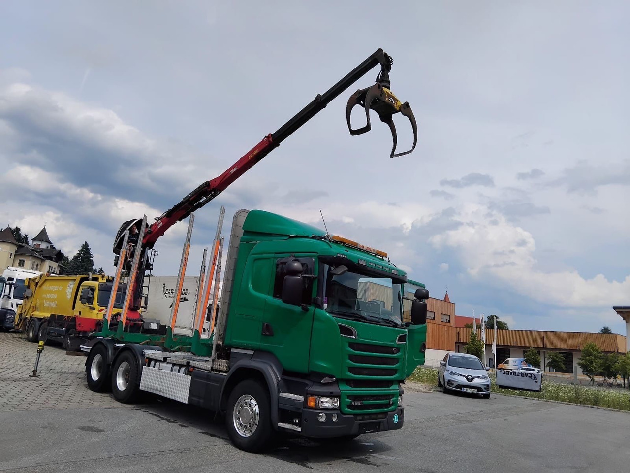 Scania R 580 V8 Penz Kran 2x Telespok - Tovornjak za prevoz lesa, Tovornjak z dvigalom: slika 5 Scania R 580 V8 Penz Kran 2x Telespok - Tovornjak za prevoz lesa, Tovornjak z dvigalom: slika 5