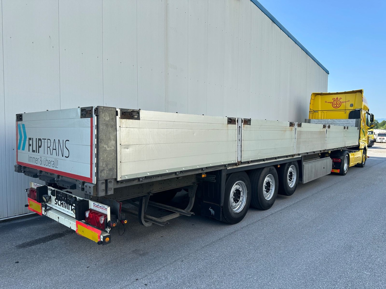 Schmitz Cargobull SCB 24 Bordwand 800 Lift Pal-Kast - Polprikolica s kesonom: slika 3 Schmitz Cargobull SCB 24 Bordwand 800 Lift Pal-Kast - Polprikolica s kesonom: slika 3