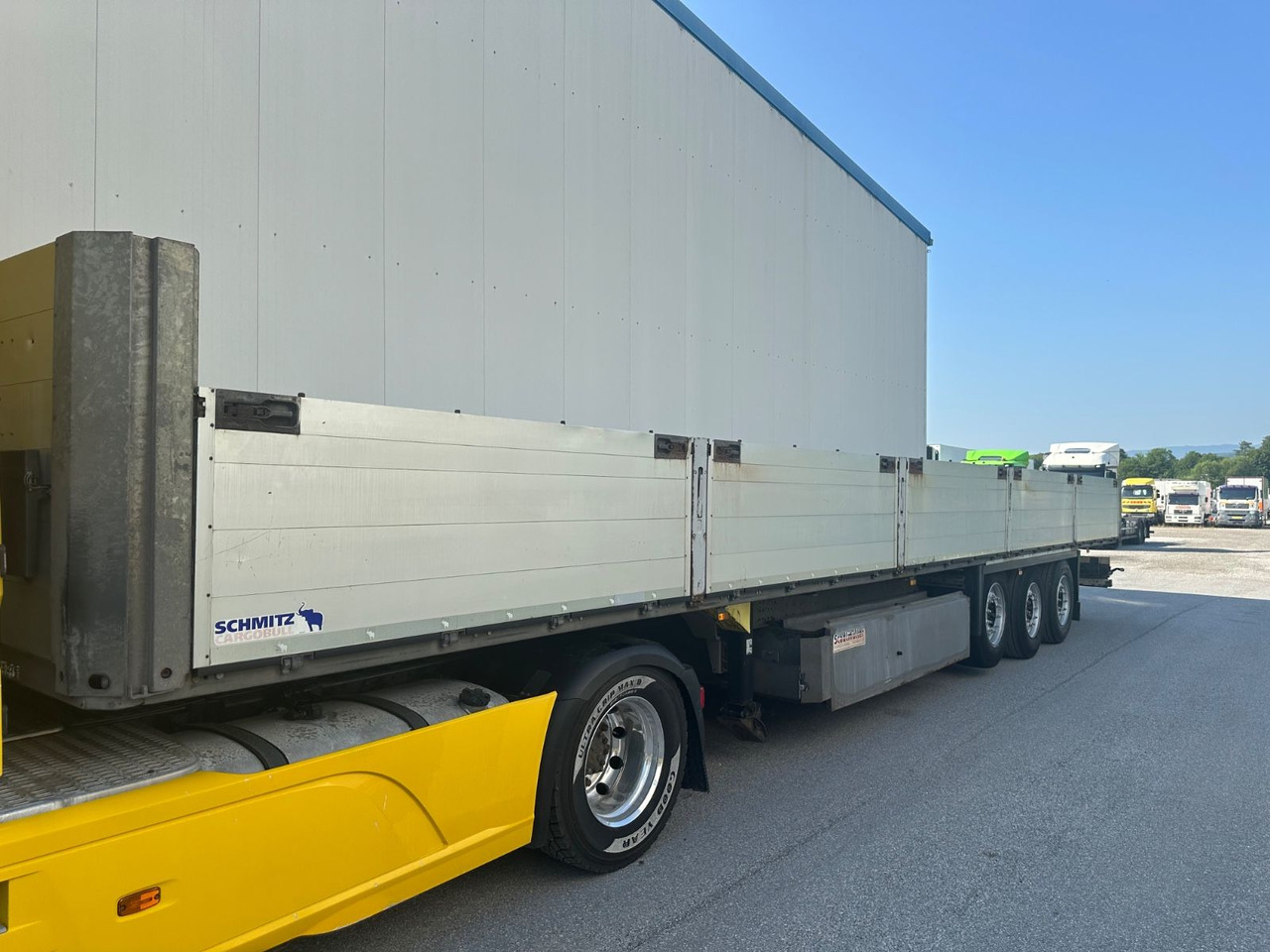 Schmitz Cargobull SCB 24 Bordwand 800 Lift Pal-Kast - Polprikolica s kesonom: slika 1 Schmitz Cargobull SCB 24 Bordwand 800 Lift Pal-Kast - Polprikolica s kesonom: slika 1