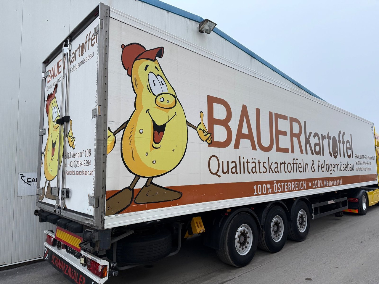 Schwarzmüller Carrier Maxima 1300 ALU LIFT - Polprikolica zabojnik: slika 4 Schwarzmüller Carrier Maxima 1300 ALU LIFT - Polprikolica zabojnik: slika 4