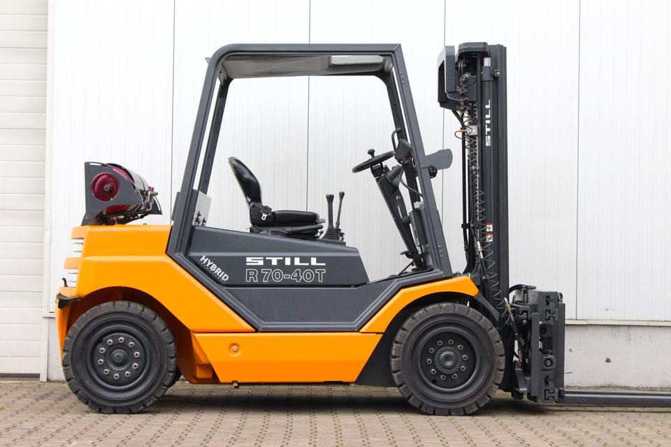 Plinski viličar STILL R70-40T Gas  Triplex 4t Klammergabel: slika 8