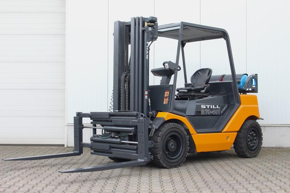 Plinski viličar STILL R70-40T Gas  Triplex 4t Klammergabel: slika 6