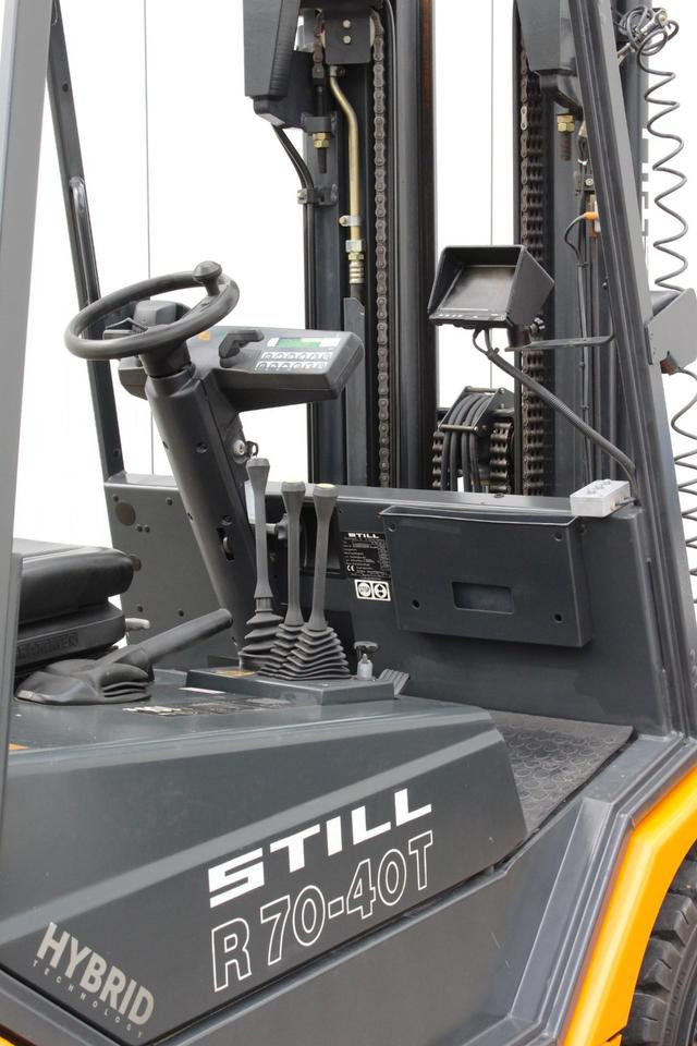 Plinski viličar STILL R70-40T Gas  Triplex 4t Klammergabel: slika 11