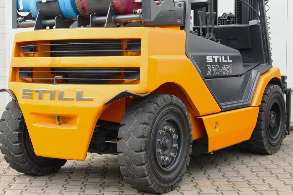 Plinski viličar STILL R70-40T Gas  Triplex 4t Klammergabel: slika 10