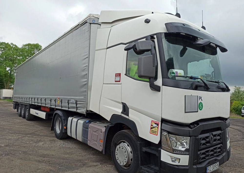 Renault T - Vlačilec, Polprikolica s ponjavo: slika 1 Renault T - Vlačilec, Polprikolica s ponjavo: slika 1