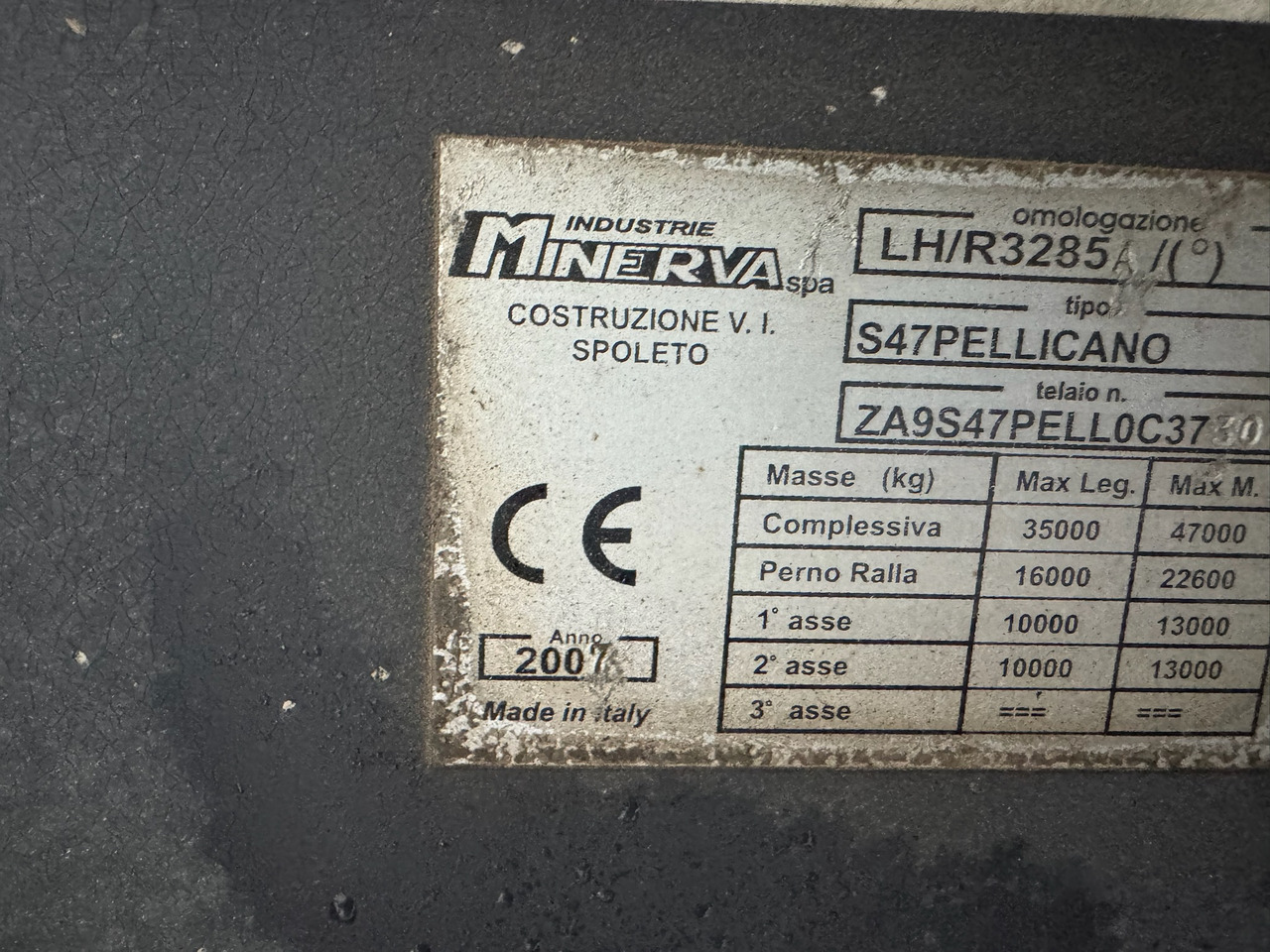 MINERVA Semirimorchio Ribaltabile Mezzo d'Opera - Kiper polprikolica: slika 4 MINERVA Semirimorchio Ribaltabile Mezzo d'Opera - Kiper polprikolica: slika 4