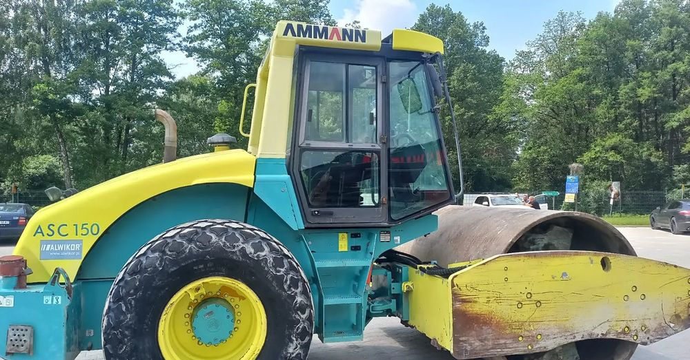 Ammann ASC 150 walec stal guma - Kompaktor: slika 1 Ammann ASC 150 walec stal guma - Kompaktor: slika 1