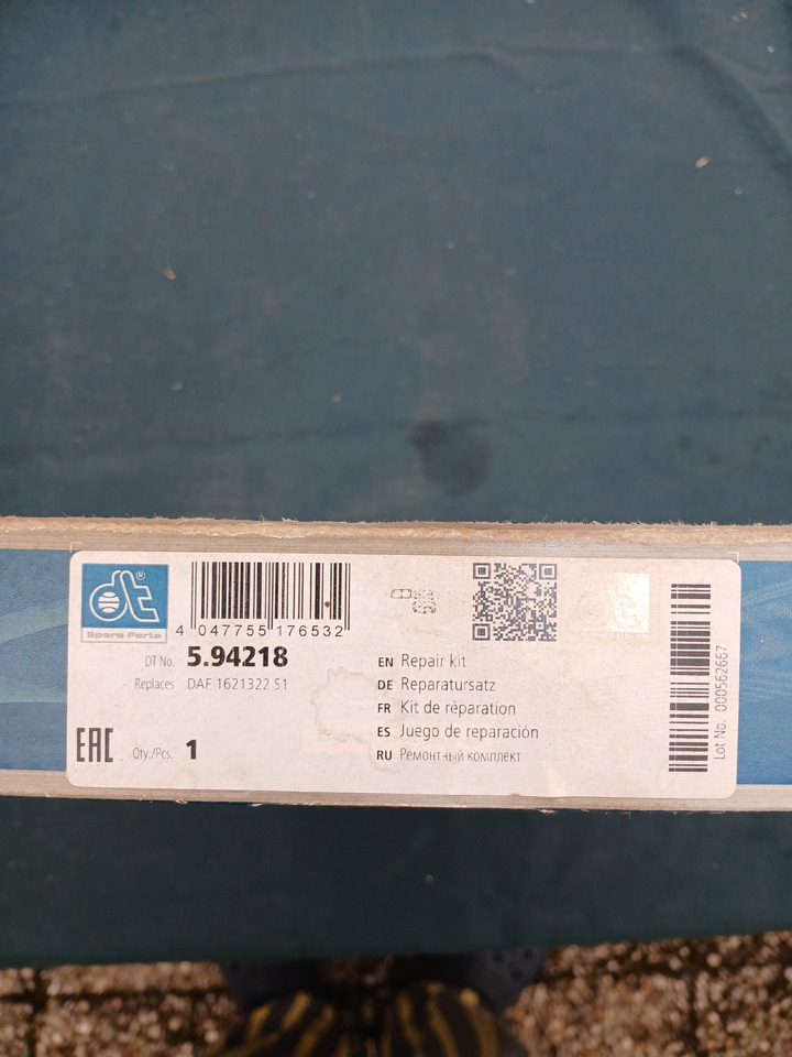 Repkit DT 594218 For Daf  - Kompresor: slika 2 Repkit DT 594218 For Daf  - Kompresor: slika 2