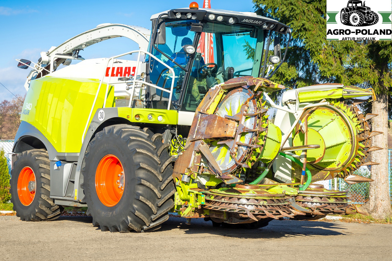CLAAS JAGUAR 940 - 2014 ROK - 4X4 + ORBIS 600 + PU 300 - Kombajn za krmo: slika 2 CLAAS JAGUAR 940 - 2014 ROK - 4X4 + ORBIS 600 + PU 300 - Kombajn za krmo: slika 2