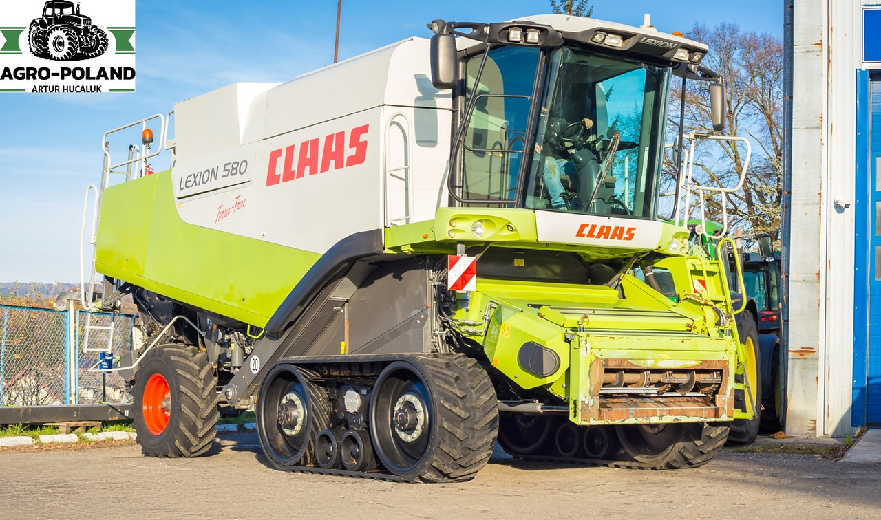 CLAAS LEXION 580 TT - 3326 h - 2008 ROK - QUANTIMETER + VARIO 750 - LASER PILOT - Kombajn harvester: slika 1 CLAAS LEXION 580 TT - 3326 h - 2008 ROK - QUANTIMETER + VARIO 750 - LASER PILOT - Kombajn harvester: slika 1
