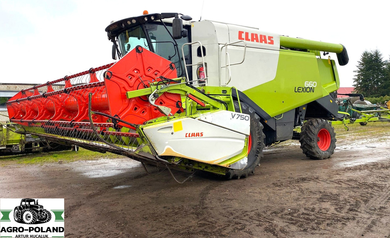 CLAAS LEXION 660 - 2013 ROK - 2326 H - VARIO 750 - NOWSZY MODEL - Kombajn harvester: slika 1 CLAAS LEXION 660 - 2013 ROK - 2326 H - VARIO 750 - NOWSZY MODEL - Kombajn harvester: slika 1