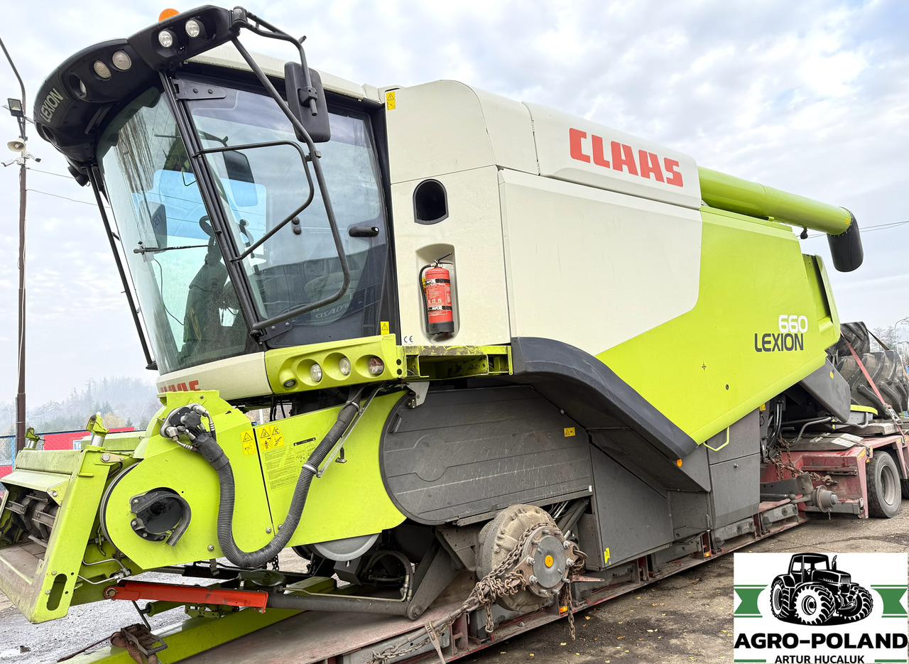 CLAAS LEXION 660 - 2013 ROK - NOWSZY MODEL - 2468 H - VARIO 750 - Kombajn harvester: slika 2 CLAAS LEXION 660 - 2013 ROK - NOWSZY MODEL - 2468 H - VARIO 750 - Kombajn harvester: slika 2
