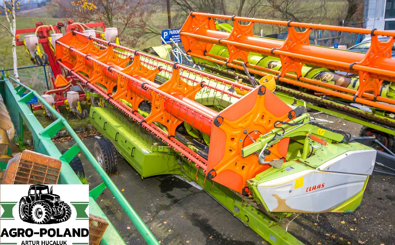 CLAAS VARIO 750 (NOWY MODEL)- 2013 ROK + WÓZEK + KOSY BOCZNE - Glava za kombajn: slika 1 CLAAS VARIO 750 (NOWY MODEL)- 2013 ROK + WÓZEK + KOSY BOCZNE - Glava za kombajn: slika 1