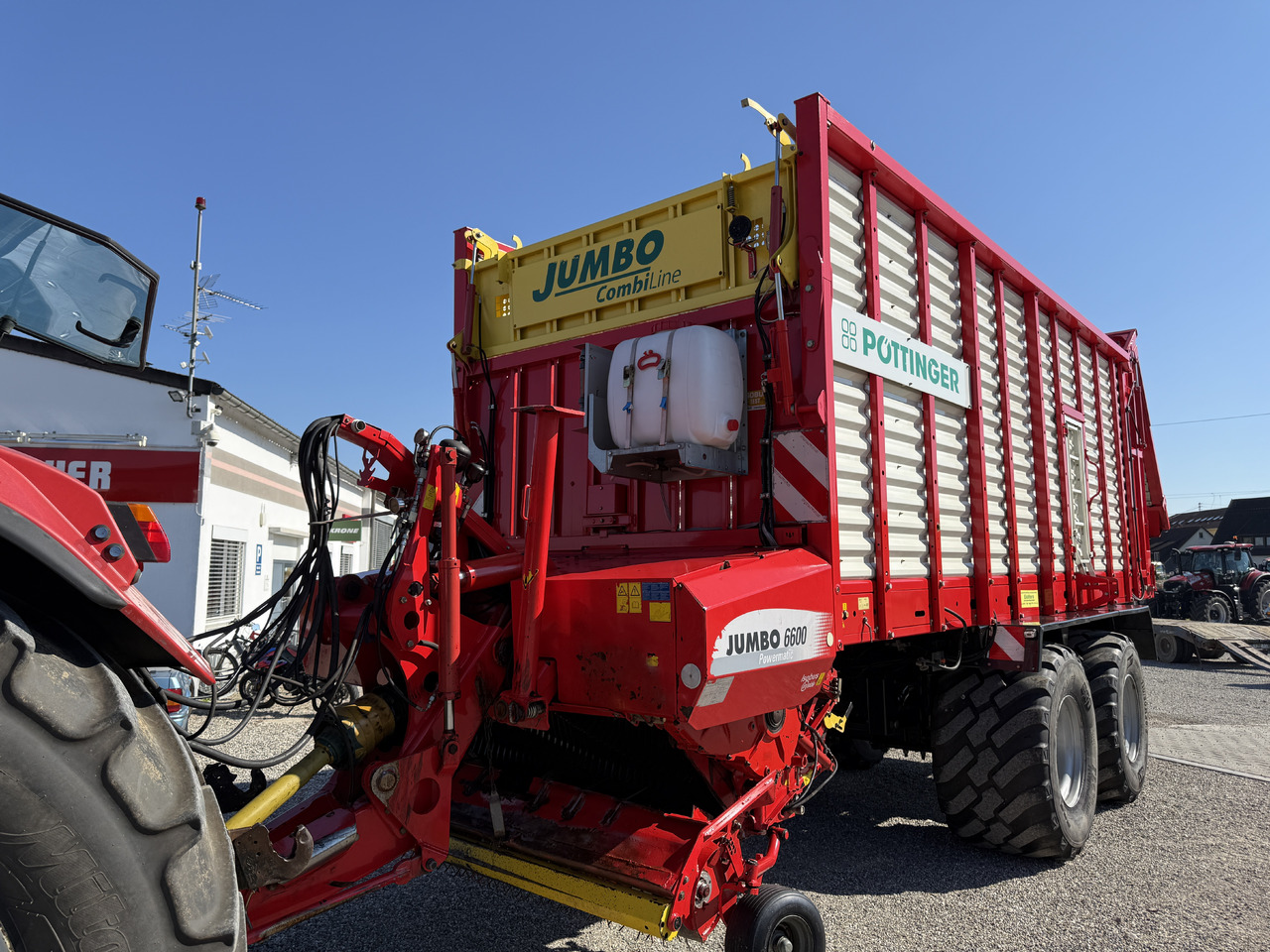 PÖTTINGER Jumbo 6600 L - Priklopnik za kombinacijo glave: slika 3 PÖTTINGER Jumbo 6600 L - Priklopnik za kombinacijo glave: slika 3