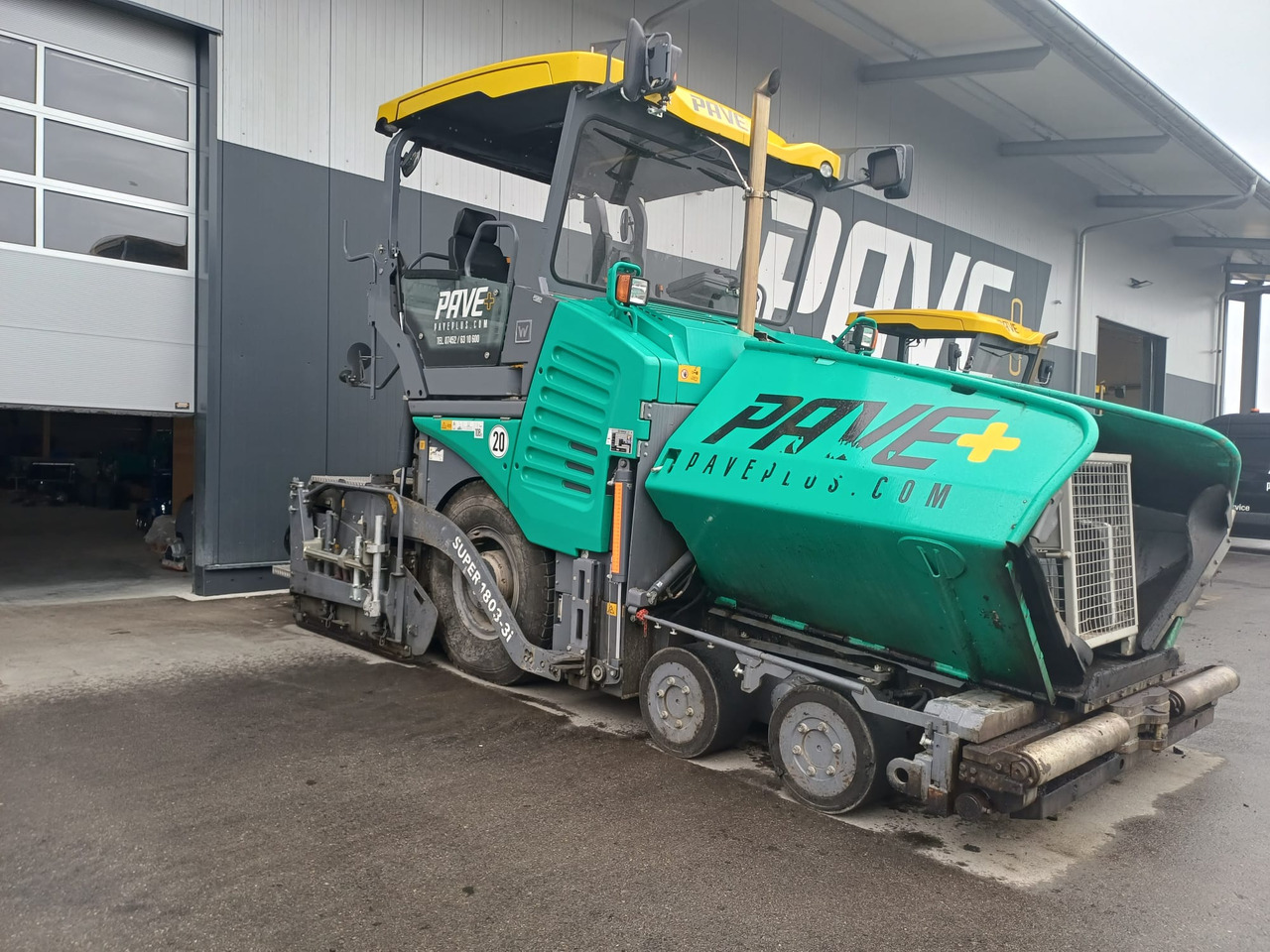 VÖGELE SUPER 1803-3i - Asfaltni finišer: slika 1 VÖGELE SUPER 1803-3i - Asfaltni finišer: slika 1