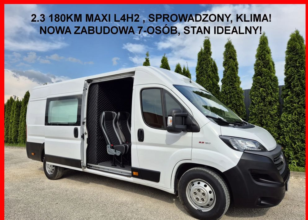 Fiat Ducato 2.3 180KM Maxi Nowa Zabudowa Dubel - Dostavno vozilo z dvojno kabino: slika 1 Fiat Ducato 2.3 180KM Maxi Nowa Zabudowa Dubel - Dostavno vozilo z dvojno kabino: slika 1