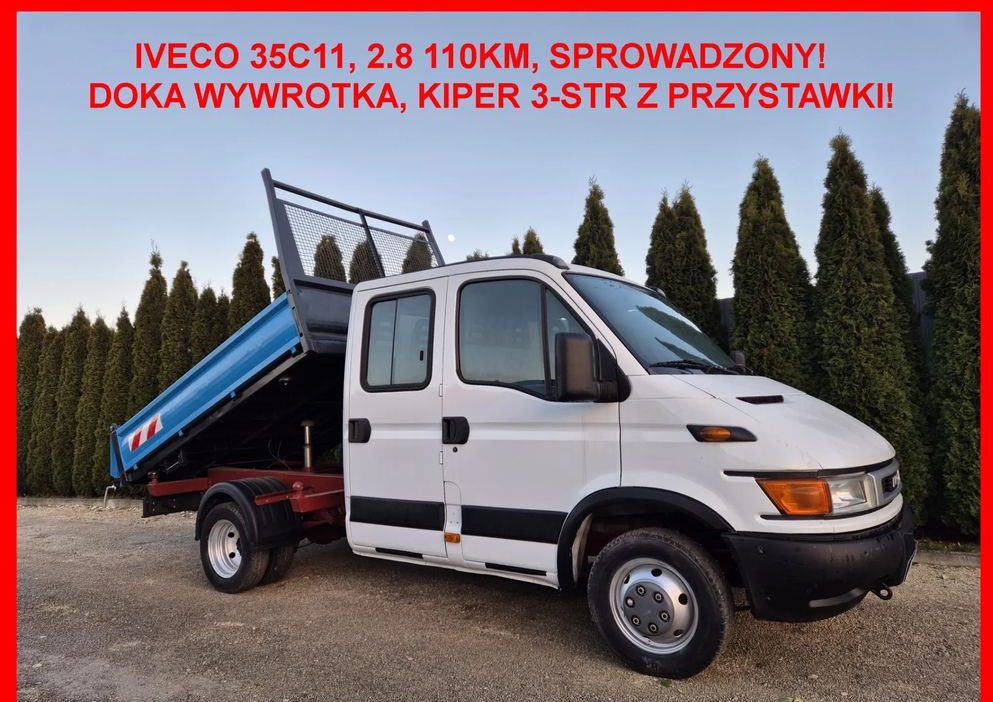 Iveco 35C11 2.8 110KM Zwykła Pompa Brygadówka - Dostavno vozilo prekucnik: slika 1 Iveco 35C11 2.8 110KM Zwykła Pompa Brygadówka - Dostavno vozilo prekucnik: slika 1