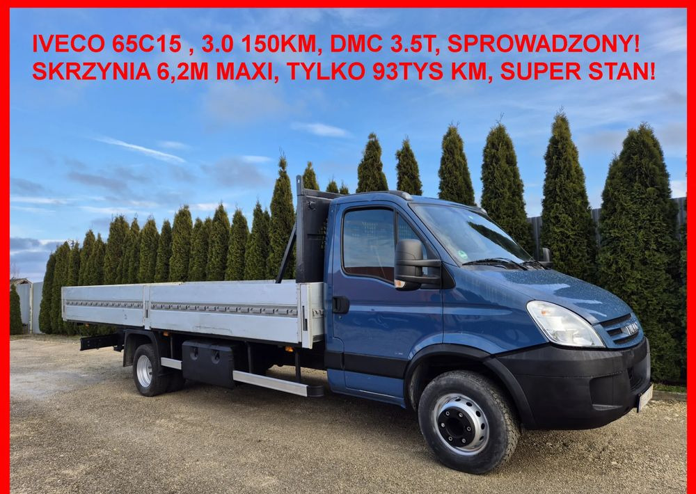 Iveco 65C15 3.0 150KM/ Skrzyniowy/ - Dostavno vozilo s kesonom: slika 1 Iveco 65C15 3.0 150KM/ Skrzyniowy/ - Dostavno vozilo s kesonom: slika 1