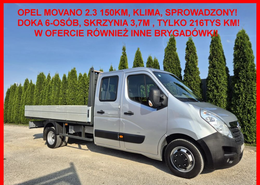 Opel Movano 2.3 150KM Dubel Kabina - Dostavno vozilo z dvojno kabino: slika 1 Opel Movano 2.3 150KM Dubel Kabina - Dostavno vozilo z dvojno kabino: slika 1