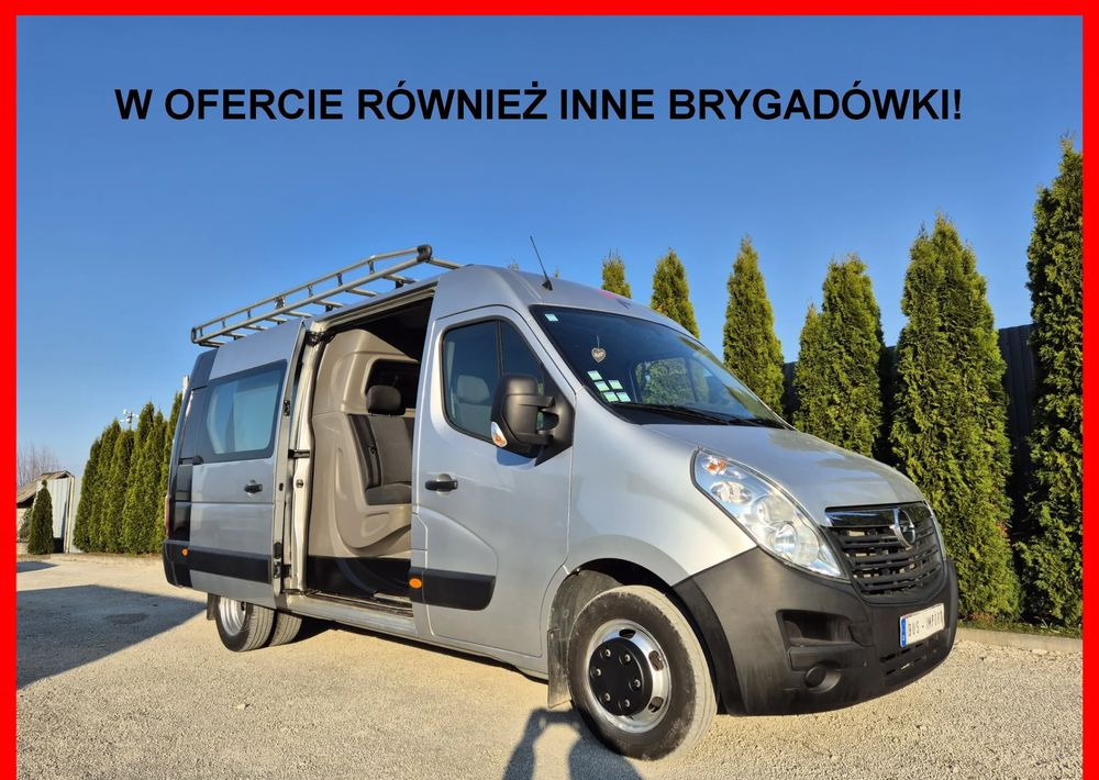 Opel Movano 2.3 165KM Brygadówka L3H2 Bliźniaki - Dostavno vozilo z dvojno kabino: slika 1 Opel Movano 2.3 165KM Brygadówka L3H2 Bliźniaki - Dostavno vozilo z dvojno kabino: slika 1