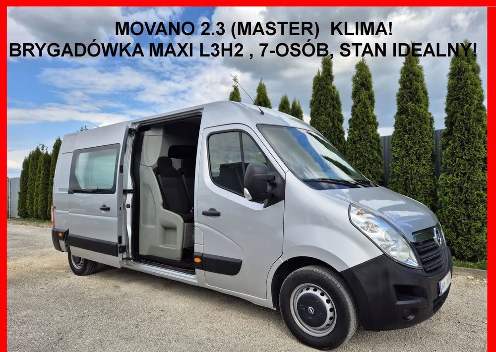 Opel Movano 2.3 - Dostavno vozilo z dvojno kabino: slika 1 Opel Movano 2.3 - Dostavno vozilo z dvojno kabino: slika 1
