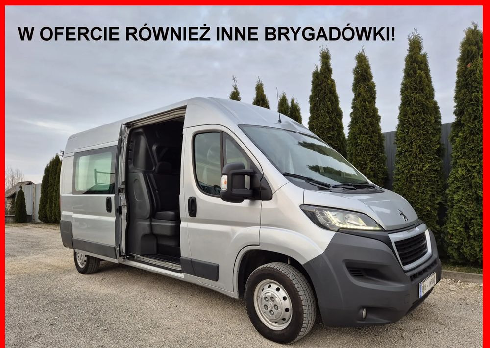 Peugeot Boxer 130KM Brygadówka L3H2 - Dostavno vozilo z dvojno kabino: slika 1 Peugeot Boxer 130KM Brygadówka L3H2 - Dostavno vozilo z dvojno kabino: slika 1