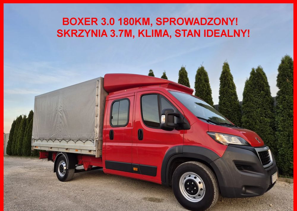 Peugeot Boxer 3.0 180KM Brygadówka Śliczny - Dostavno vozilo z dvojno kabino: slika 1 Peugeot Boxer 3.0 180KM Brygadówka Śliczny - Dostavno vozilo z dvojno kabino: slika 1