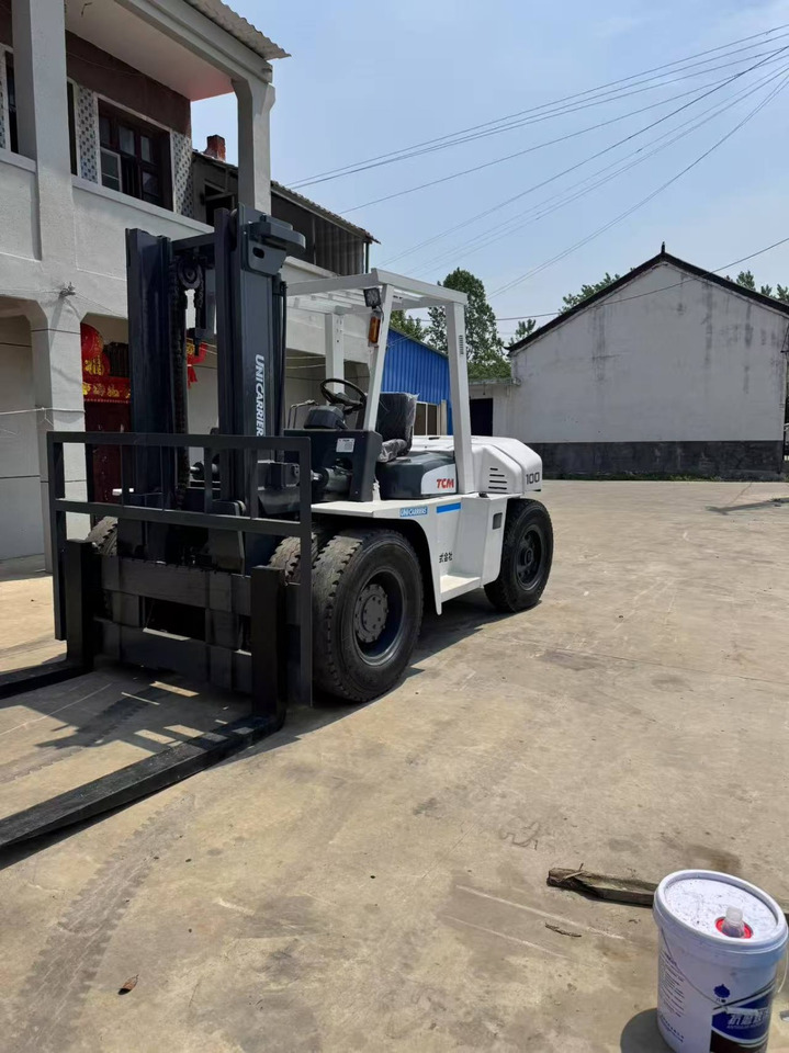 TCM fd100 used 2024 japan brand diesel forklift 10 ton class forklift - Diesel viličar: slika 1 TCM fd100 used 2024 japan brand diesel forklift 10 ton class forklift - Diesel viličar: slika 1