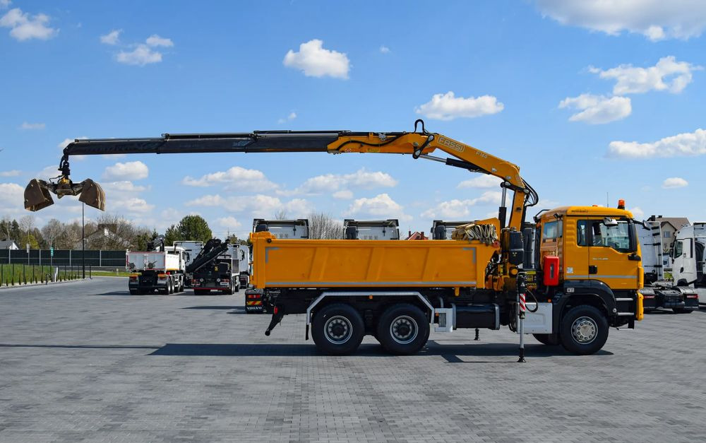 MAN TGS 26.400 / 6x4 / EURO 6 / UDT / HDS FASSI 165 / WYSUW x3 / ROTATOR / CHWYTAK / STEROWANIE RADIOWE / WZMOCNIONA RAMA / WYWROTKA / HYDROBURTA / AUTOMAT / 2017 / NOWE OPONY - 100% / NISKI PRZEBIEG - Drugi stroj: slika 4 MAN TGS 26.400 / 6x4 / EURO 6 / UDT / HDS FASSI 165 / WYSUW x3 / ROTATOR / CHWYTAK / STEROWANIE RADIOWE / WZMOCNIONA RAMA / WYWROTKA / HYDROBURTA / AUTOMAT / 2017 / NOWE OPONY - 100% / NISKI PRZEBIEG - Drugi stroj: slika 4