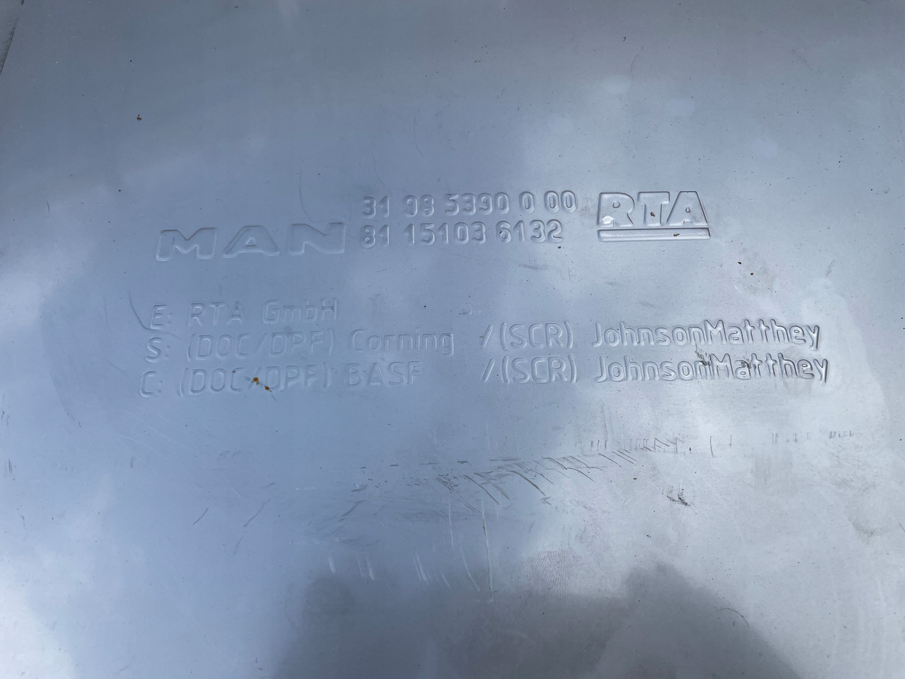 KATALIZATOR MAN TGX TGS EURO 6 DPF TŁUMIK WYDECH 81151036132 - Izpušna cev za Tovornjak: slika 5 KATALIZATOR MAN TGX TGS EURO 6 DPF TŁUMIK WYDECH 81151036132 - Izpušna cev za Tovornjak: slika 5