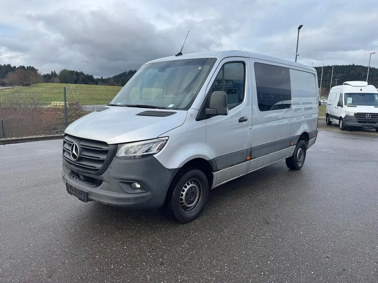 Mercedes-Benz Sprinter 317 CDI Flach Lang Mixto Klima LED - Furgon, Dostavno vozilo z dvojno kabino: slika 1 Mercedes-Benz Sprinter 317 CDI Flach Lang Mixto Klima LED - Furgon, Dostavno vozilo z dvojno kabino: slika 1