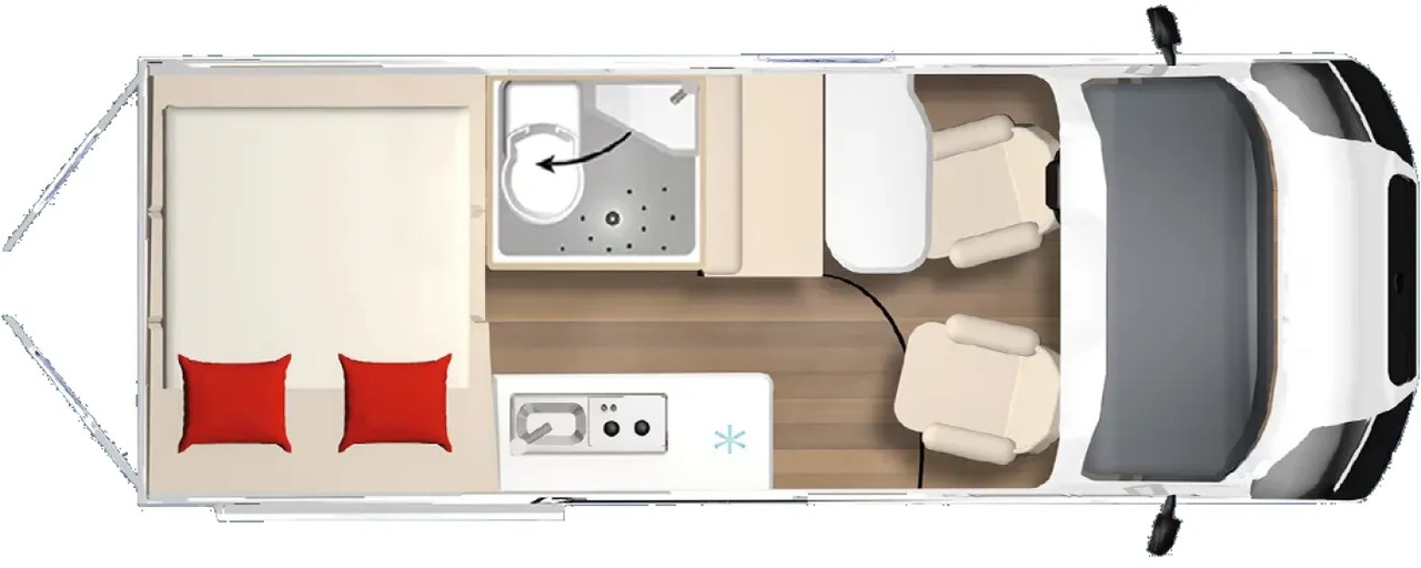 Bürstner B66 C 600 B 66 Voll ausgestattet - Kombi avtodom: slika 2 Bürstner B66 C 600 B 66 Voll ausgestattet - Kombi avtodom: slika 2