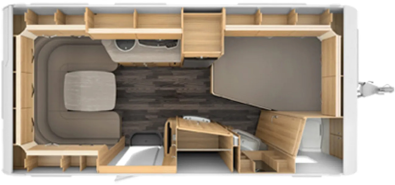 Tabbert Rossini 480 TD 2,3 Dusche, ATC, Vorzelt - Počitniška prikolica: slika 2 Tabbert Rossini 480 TD 2,3 Dusche, ATC, Vorzelt - Počitniška prikolica: slika 2