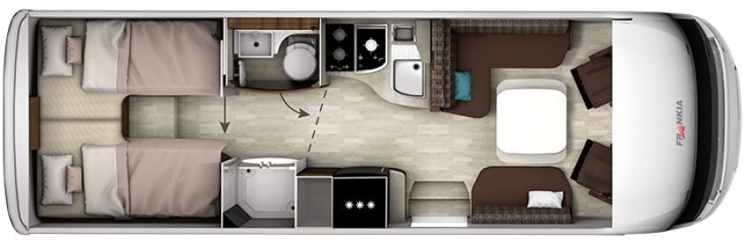 Frankia Titan I 790 GD Solar Klima Keramikv SOG ... - Integriran avtodom: slika 2 Frankia Titan I 790 GD Solar Klima Keramikv SOG ... - Integriran avtodom: slika 2